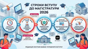 Подання заяви до магістратури 2026 - OsvitaIN